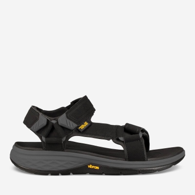 Teva Strata Universal Men's Black Sandals CA59051 Canada Online